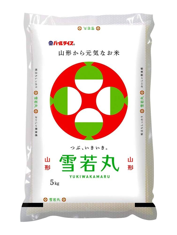 Amazon.co.jp: パールライス 山形県産 白米 雪若丸 5kg : 食品